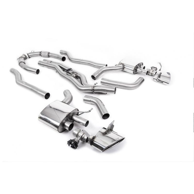 Milltek - Układ wydechowy Cat‑Back - RS6 - RS7 - C8 - 4.0 - V8