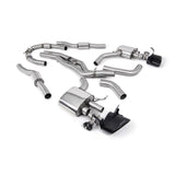 Milltek - Układ wydechowy Cat‑Back - RS6 - RS7 - C8 - 4.0 - V8