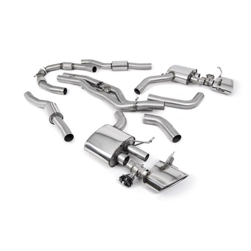 Milltek - Układ wydechowy Cat‑Back - RS6 - RS7 - C8 - 4.0 - V8