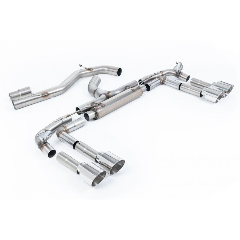 Milltek - Układ wydechowy Cat‑Back - S3 - 8Y - Sedan - 2.0 - TFSI