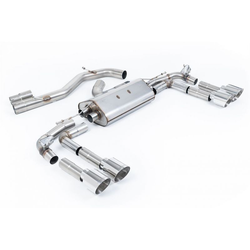 Milltek - Układ wydechowy Cat‑Back - S3 - 8Y - Sedan - 2.0 - TFSI