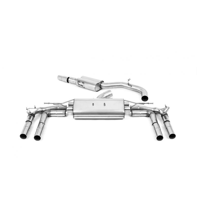 Milltek - Układ wydechowy Cat‑Back - S3 - 8Y - Sedan - 2.0 - TFSI