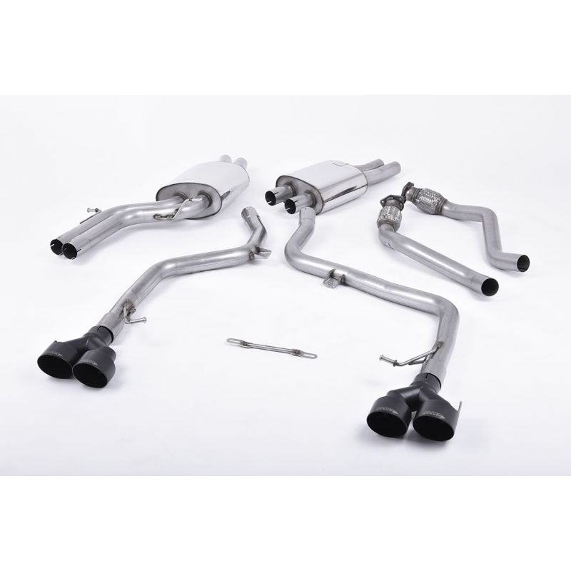 Milltek - Układ wydechowy Cat-Back - S4 - S5 - B8 - 3.0 - V6T