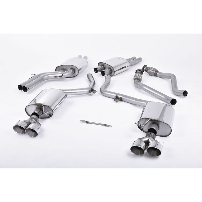 Milltek - Układ wydechowy Cat-Back - S4 - S5 - B8 - 3.0 - V6T