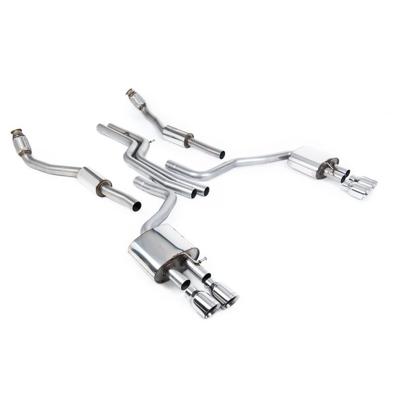 Milltek - Układ wydechowy Cat-Back - S6 - S7 - C7 - 4.0 - TFSI - V8