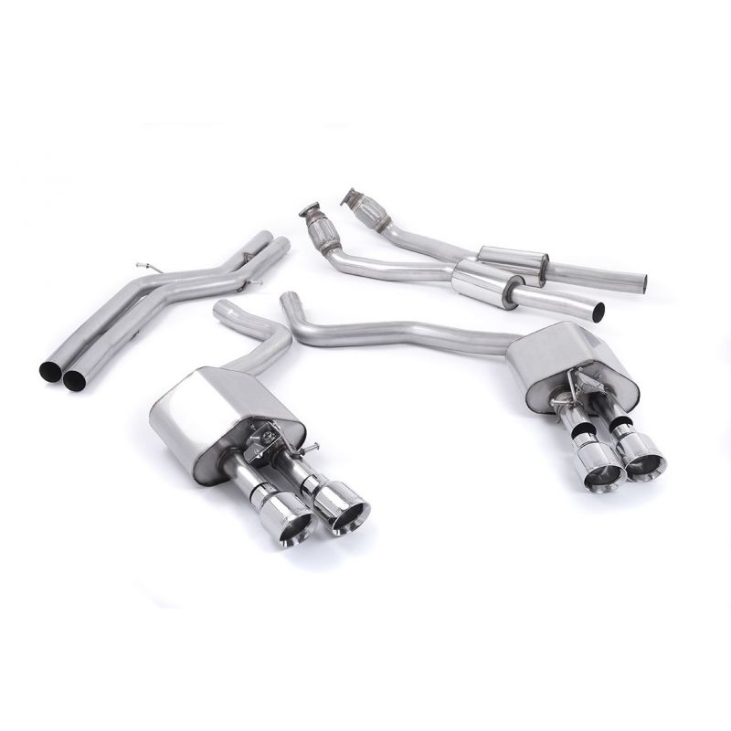 Milltek - Układ wydechowy Cat-Back - S6 - S7 - C7 - 4.0 - TFSI - V8
