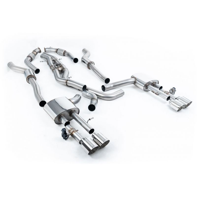 Milltek - Układ wydechowy Cat-Back - S8 - D5 - 4.0 - TFSI - V8 - SWB