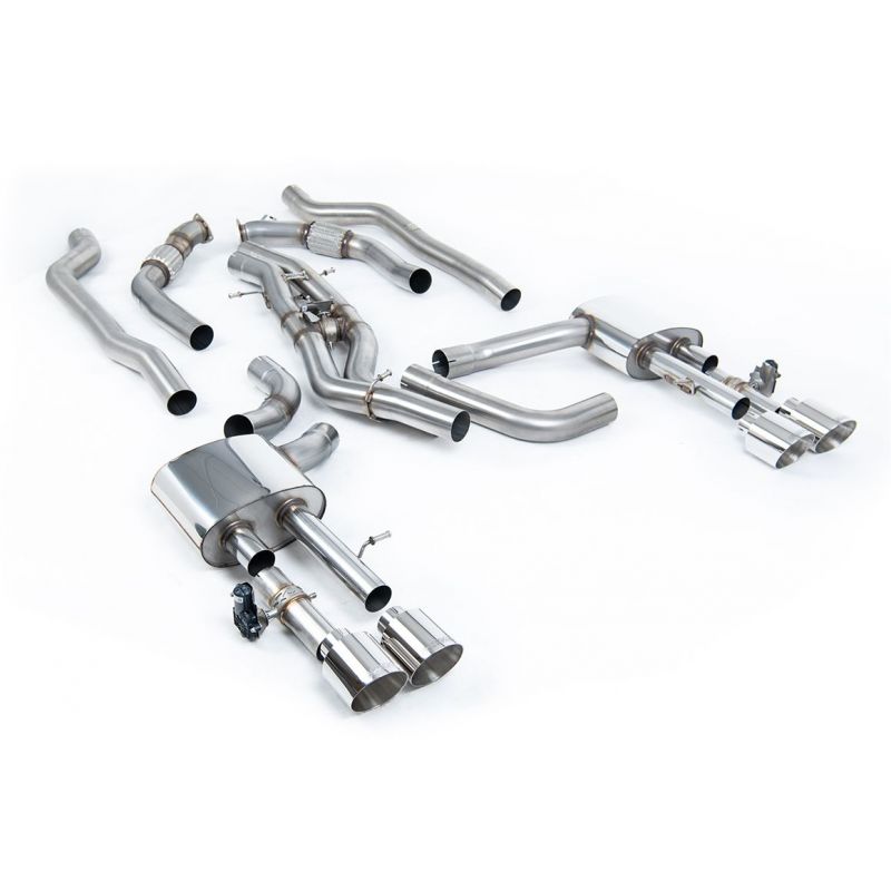 Milltek - Układ wydechowy Cat-Back - S8 - D5 - 4.0 - TFSI - V8 - SWB