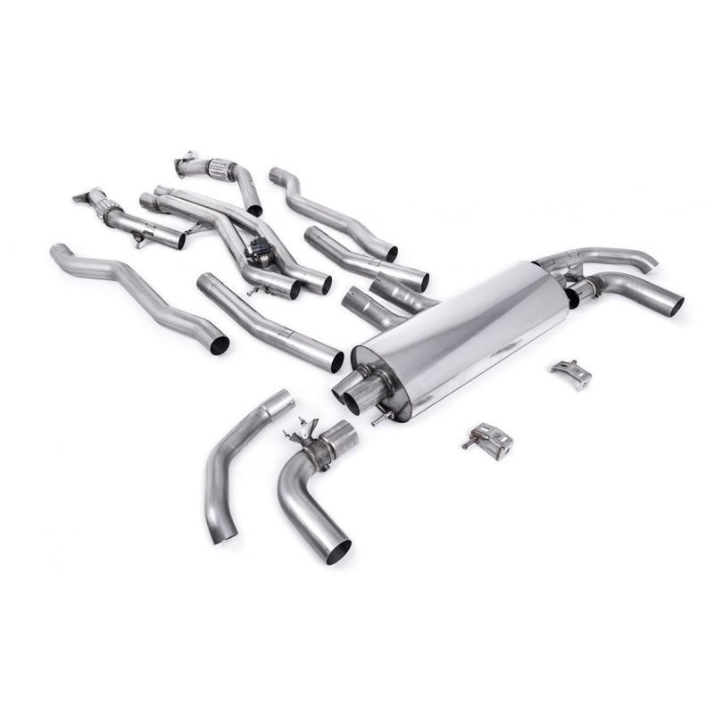 Milltek - Układ wydechowy Cat-Back - SQ7 - SQ8 - 4M - 4.0 TFSI - V8