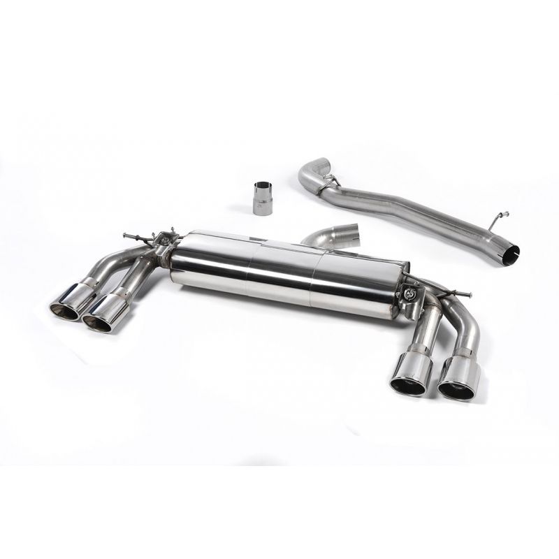 Milltek - Układ wydechowy Cat-Back - TTS - 8S - 2.0 - TFSI