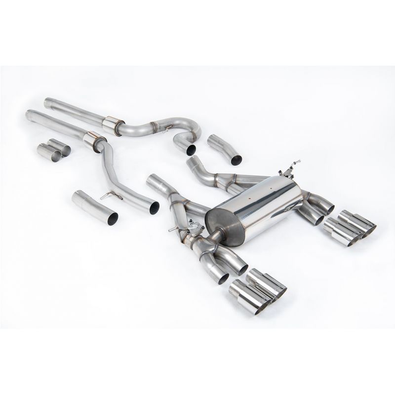Milltek - Układ wydechowy Cat-Back - BMW  - M3 - M4 - F80 - F82 - F83 - 3.0 - R6 - TwinPower - Turbo