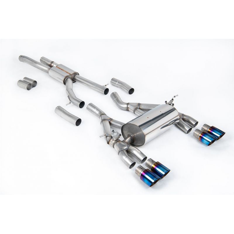 Milltek - Układ wydechowy Cat-Back - BMW  - M3 - M4 - F80 - F82 - F83 - 3.0 - R6 - TwinPower - Turbo