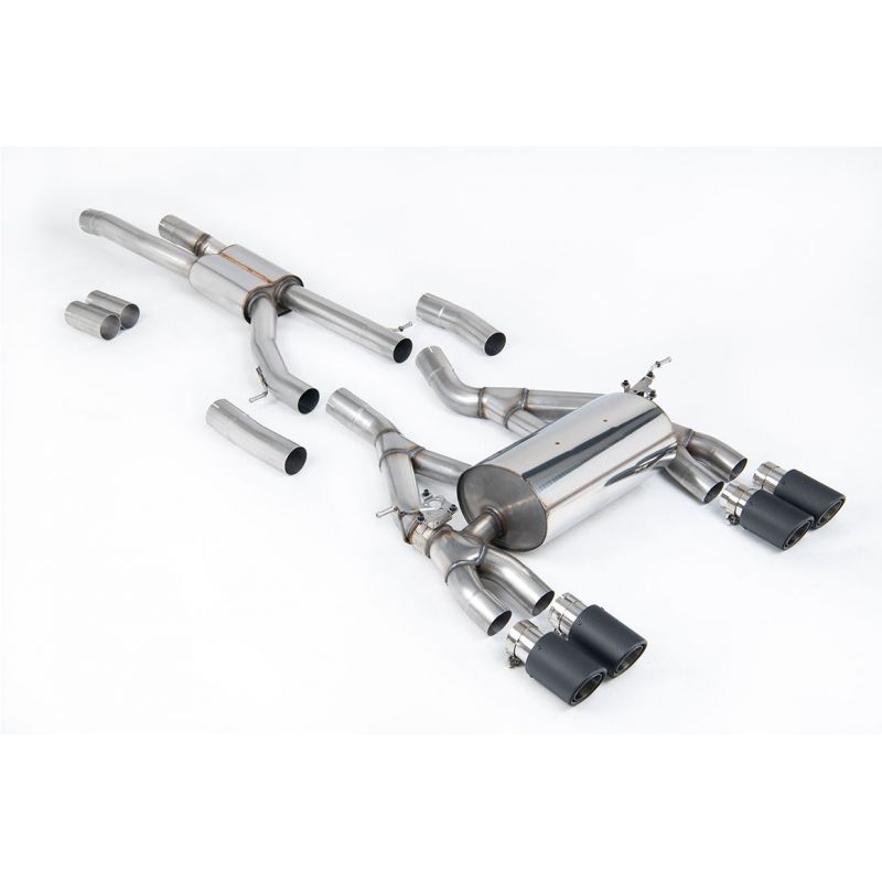 Milltek - Układ wydechowy Cat-Back - BMW  - M3 - M4 - F80 - F82 - F83 - 3.0 - R6 - TwinPower - Turbo
