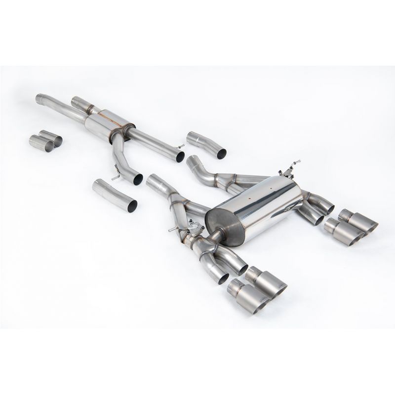 Milltek - Układ wydechowy Cat-Back - BMW  - M3 - M4 - F80 - F82 - F83 - 3.0 - R6 - TwinPower - Turbo
