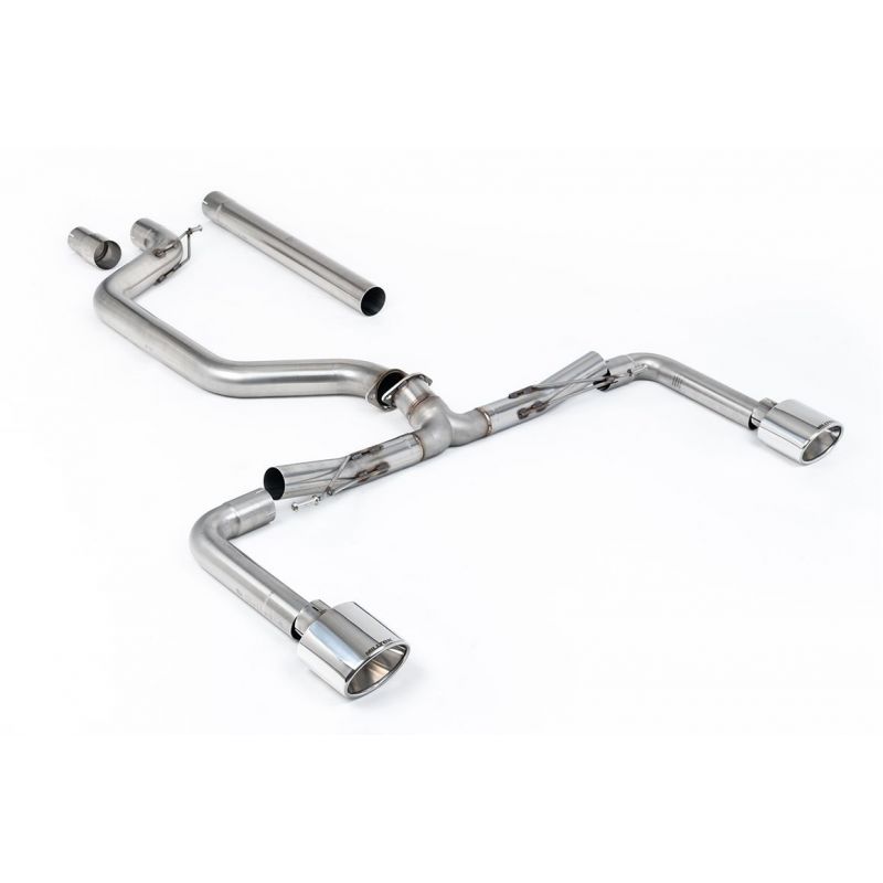 Milltek - Układ wydechowy Cat-Back - Golf GTI - Mk8 - 2.0 TSI