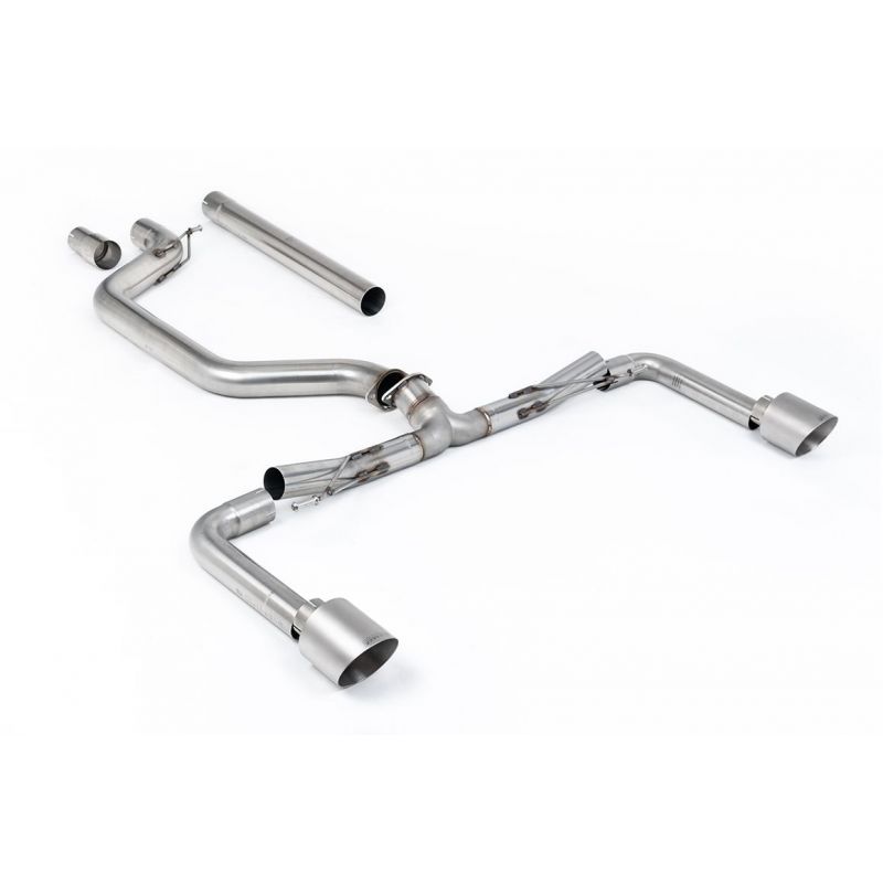 Milltek - Układ wydechowy Cat-Back - Golf GTI - Mk8 - 2.0 TSI