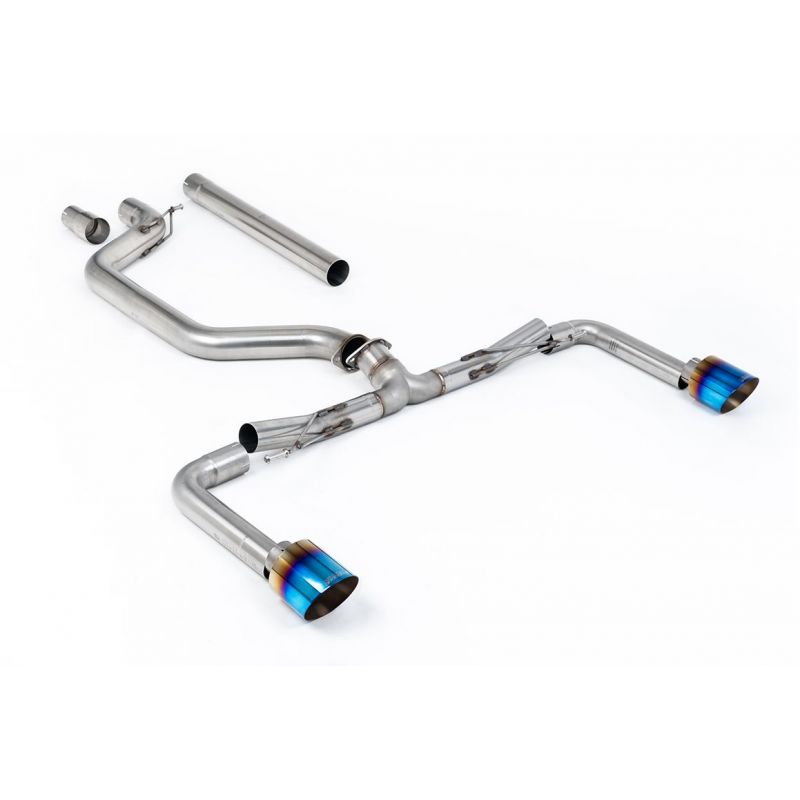 Milltek - Układ wydechowy Cat-Back - Golf GTI - Mk8 - 2.0 TSI