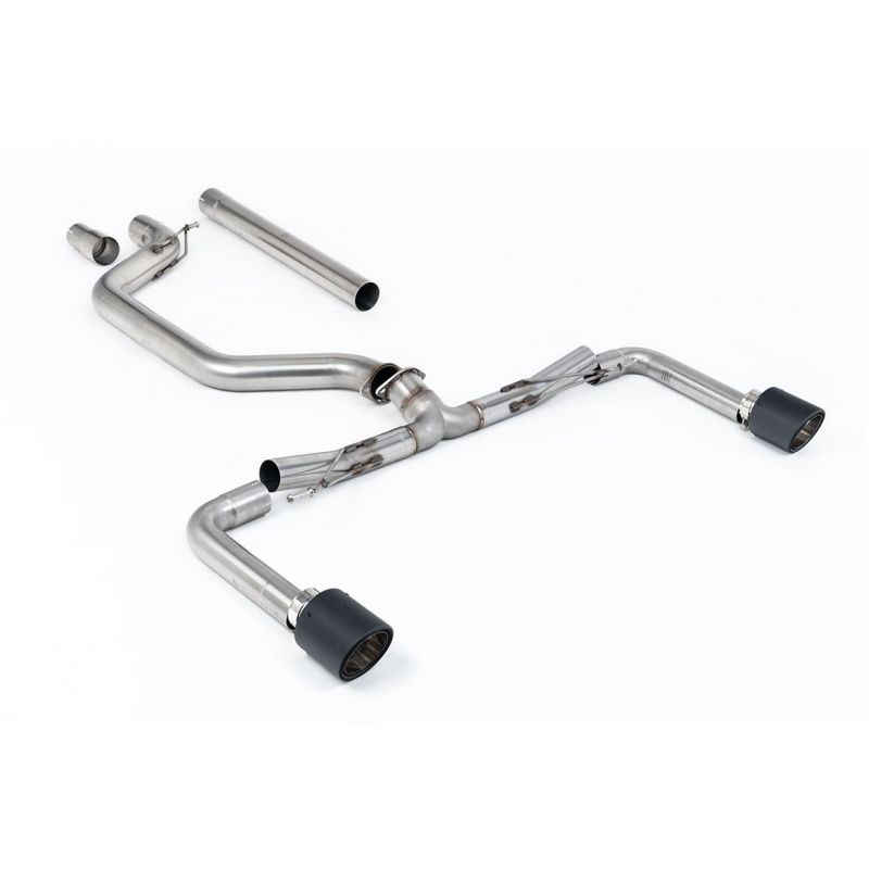 Milltek - Układ wydechowy Cat-Back - Golf GTI - Mk8 - 2.0 TSI