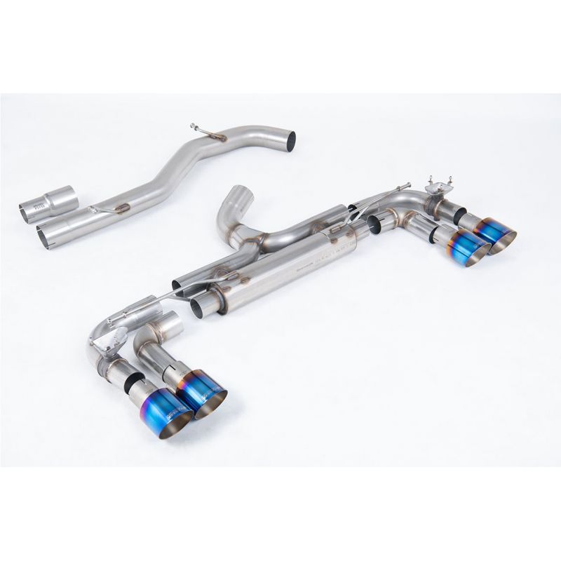Milltek - Race Cat‑Back - 80 mm - Golf R - Mk7 - 2.0 TSI
