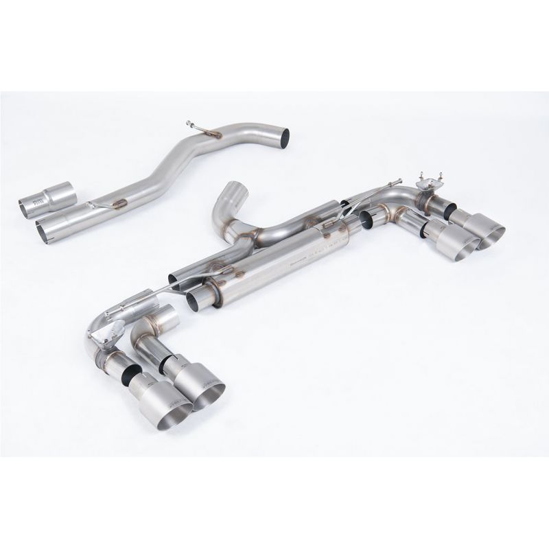 Milltek - Race Cat‑Back - 80 mm - Golf R - Mk7 - 2.0 TSI