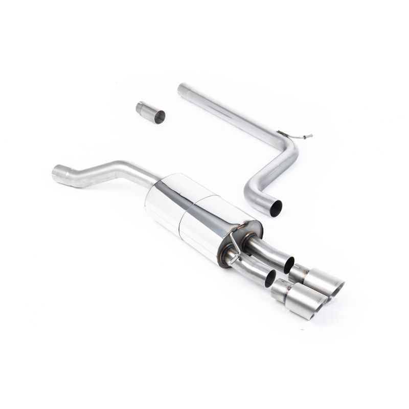 Milltek - Układ wydechowy Cat-Back - OPF-Back - Polo GTI MK6 (AW) 2.0 TSI