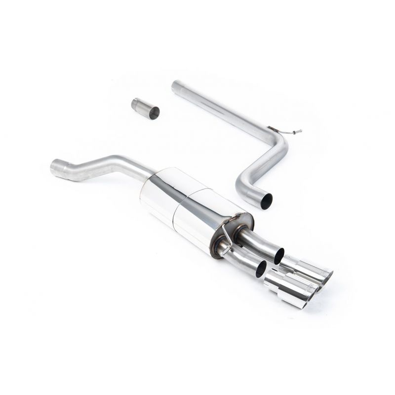 Milltek - Układ wydechowy Cat-Back - OPF-Back - Polo GTI MK6 (AW) 2.0 TSI