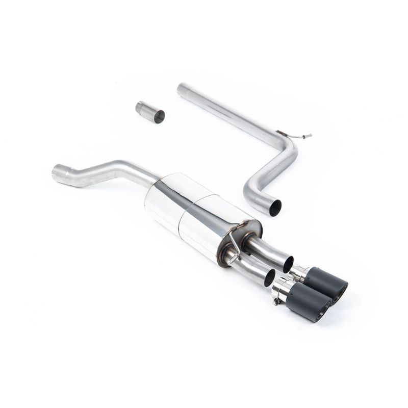 Milltek - Układ wydechowy Cat-Back - OPF-Back - Polo GTI MK6 (AW) 2.0 TSI