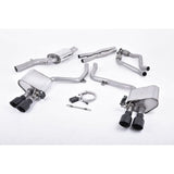 Milltek - Układ wydechowy Cat-Back Valvesonic - S4 - S5 - B8 - 3.0 - V6T