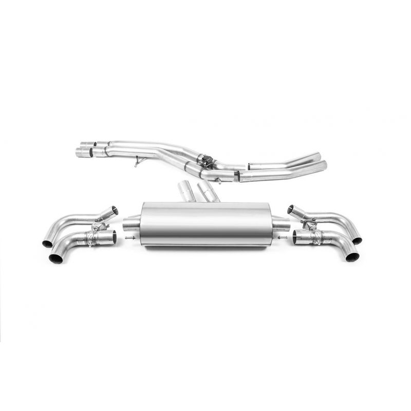 Milltek - Układ wydechowy - Front Pipe-Back - RSQ8 - 4M - 4.0 - V8 - TFSI