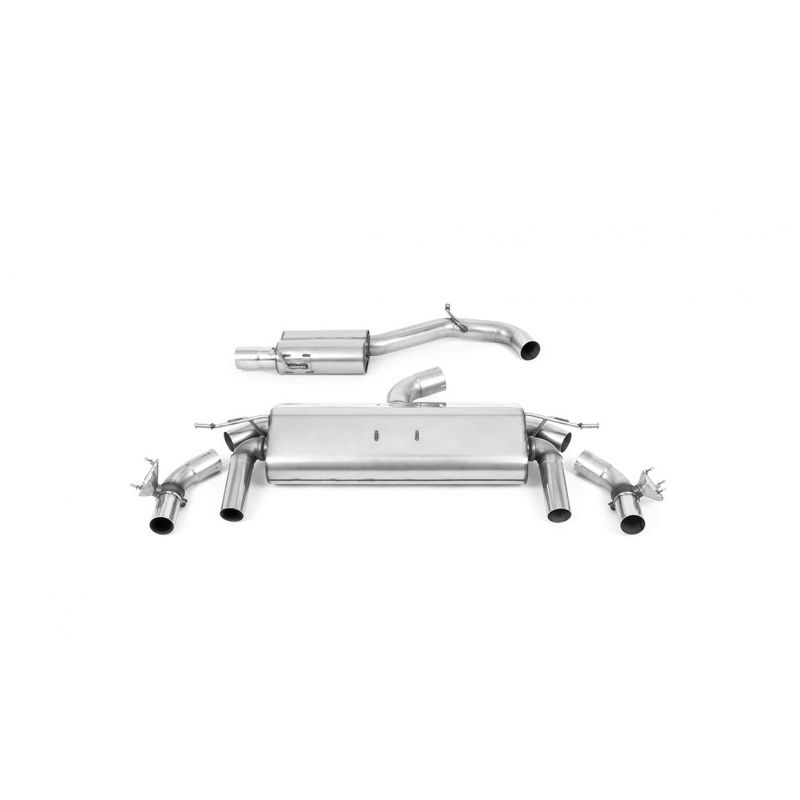 Milltek - Układ wydechowy OPF-Back - Cat-Back - T-Roc R - 2.0TSI