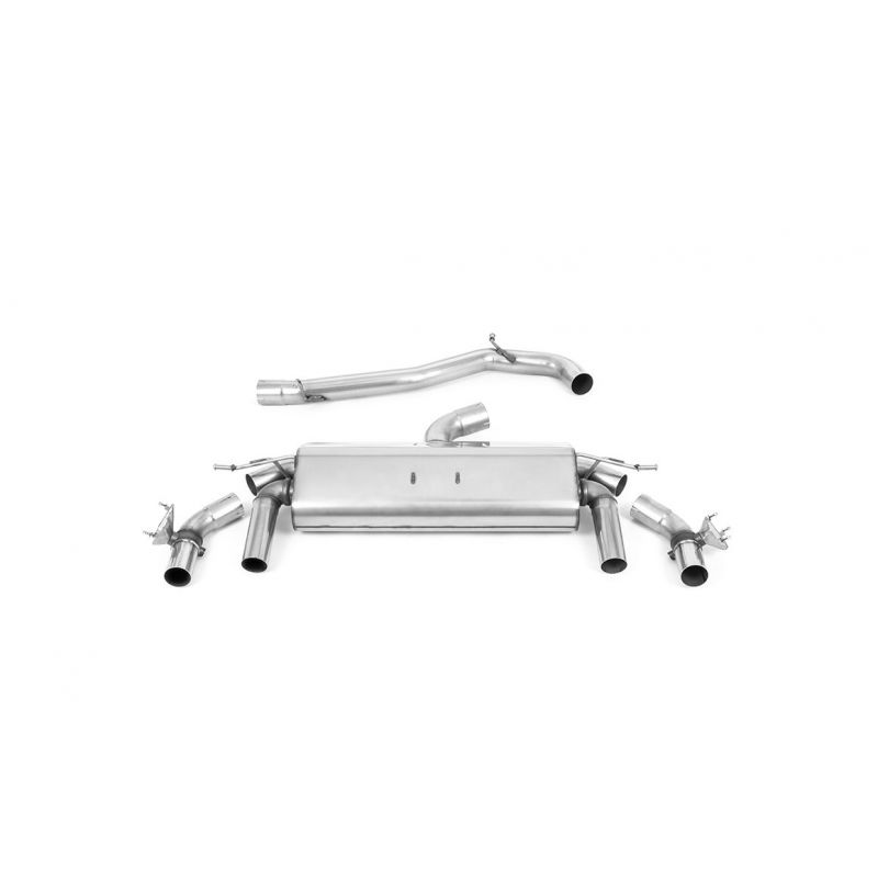 Milltek - Układ wydechowy OPF-Back - Cat-Back - T-Roc R - 2.0TSI