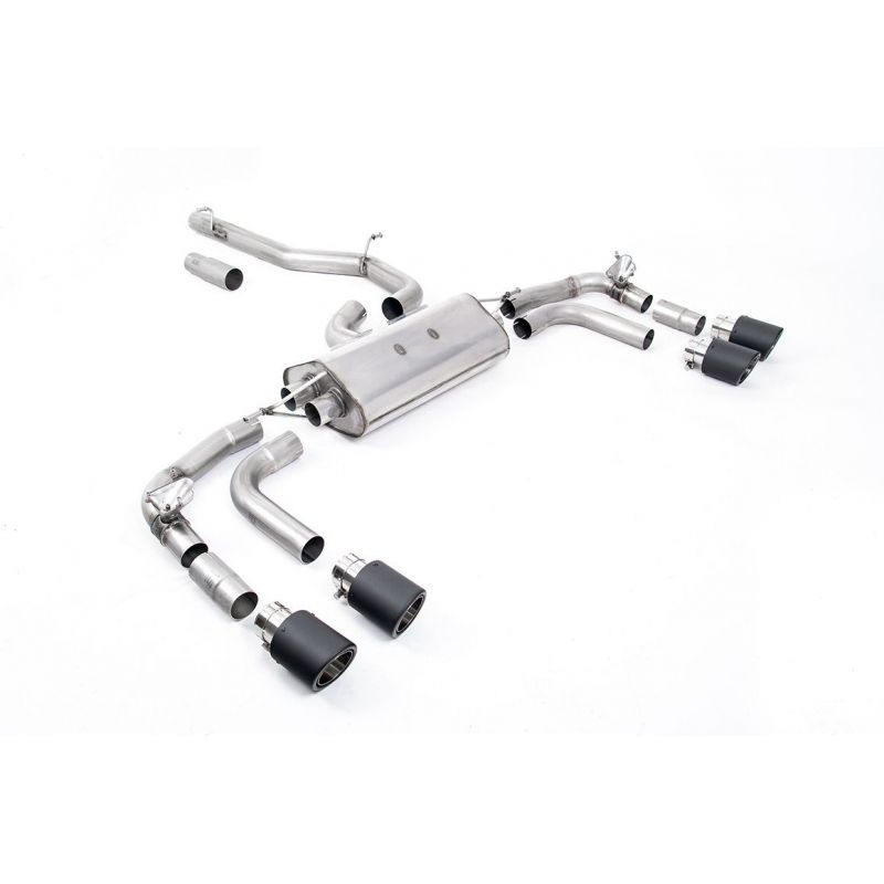 Milltek - OPF‑Back Cat‑Back - GT Style - Tiguan R - Mk2 - 2.0 TSI - 320 HP