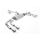 Milltek - OPF‑Back Cat‑Back - GT Style - Tiguan R - Mk2 - 2.0 TSI - 320 HP