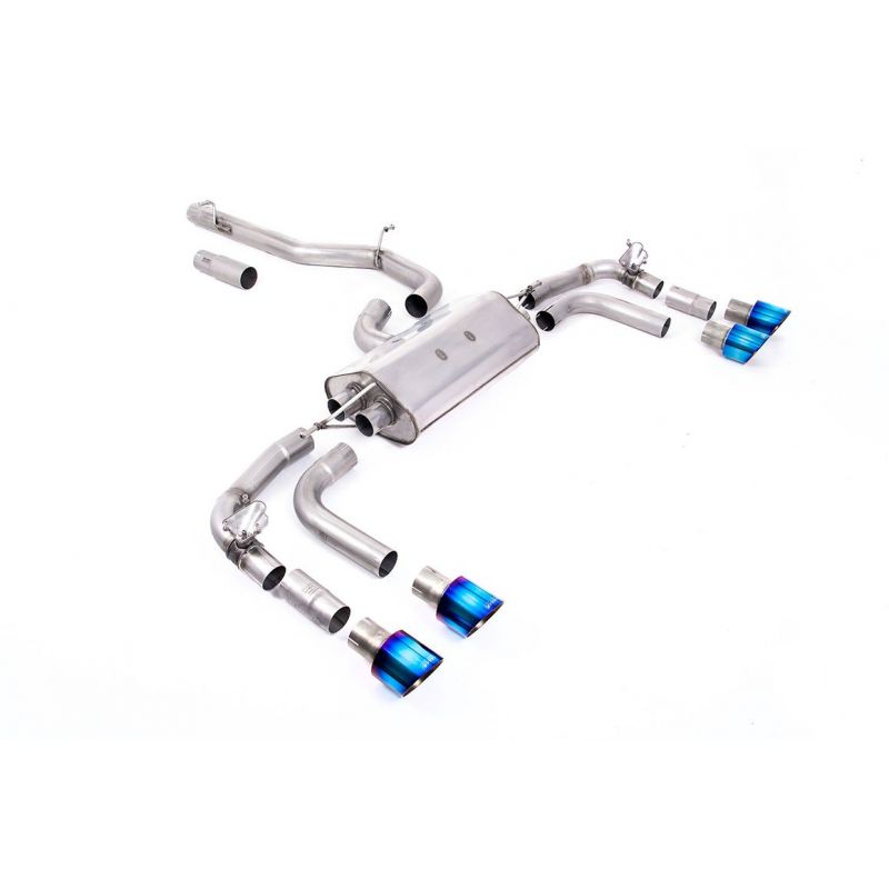 Milltek - OPF‑Back Cat‑Back - GT Style - Tiguan R - Mk2 - 2.0 TSI - 320 HP