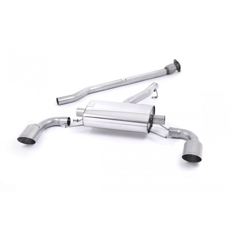 Milltek - Secondary Cat‑Back – Subaru BRZ 2.0 -Gen1 - Gen2 - Toyota GT86 - GR86