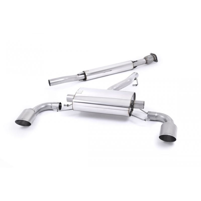 Milltek - Secondary Cat‑Back – Subaru BRZ 2.0 -Gen1 - Gen2 - Toyota GT86 - GR86